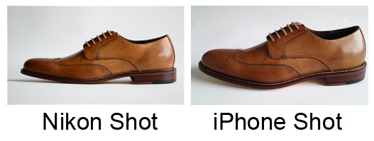 shoe_nikon_vs_iphone_lightbox
